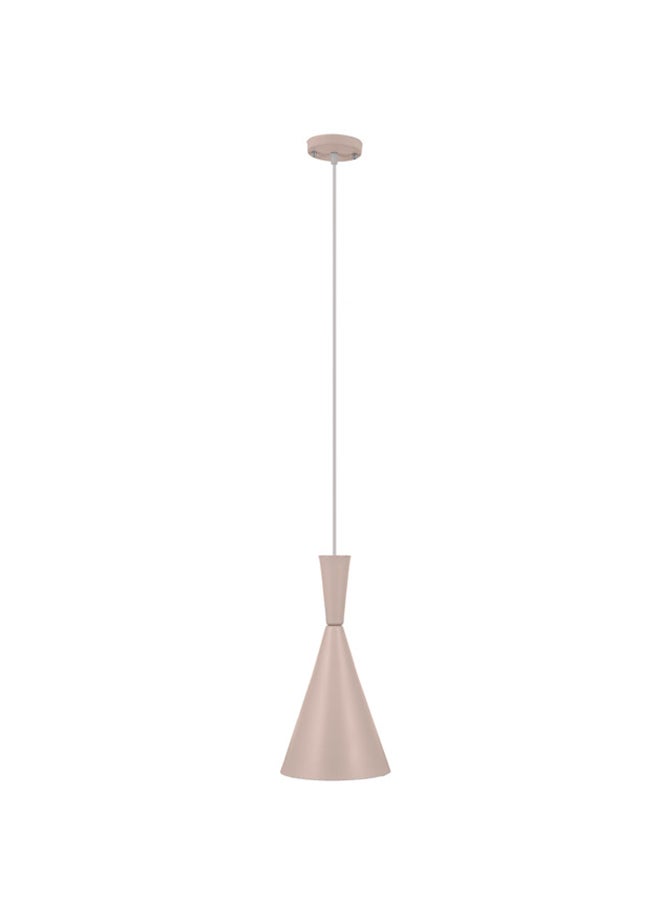 El Rawda Lighting Lura Ceiling Lamp - Single | modern decorative LED E27 pendant light ceiling lamp hanging | suitable for any room | Color: Beige | Size: 70x20 cm - Image 2