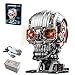 CSNRHG Mechanical Skull Building Block Set 3D Poseable Model with Mandibular Teeth Bite Drive can be driven by hand or motor for STEM Toys for Kids Adults Perfect for Horror Fans Gothic Room Decor - Image 2