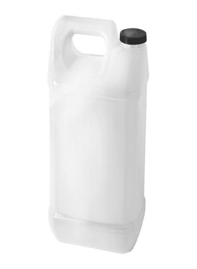 Mountain West Company 64 fl oz F-Style Jug, 2 Count, Natural-Colored Plastic Container with Lid, Storage for Liquids - Image 2