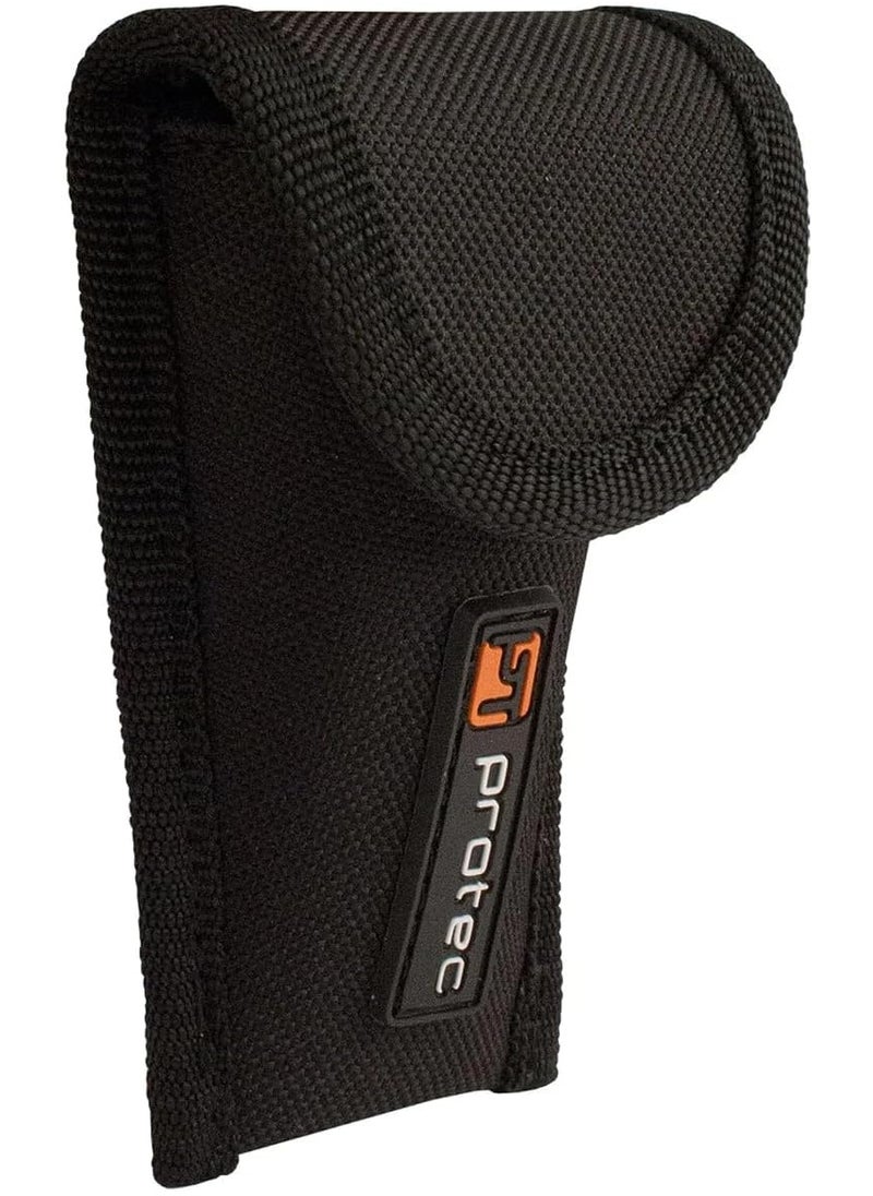 ProTec Protec Trumpet/Small Brass Single Nylon Mouthpiece Pouch with Hook and Loop Closure, Model A203 