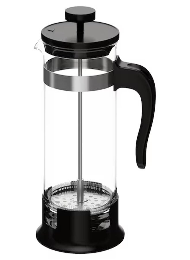 UPPHETTA - Coffee tea maker glass stainless steel 1 l - Image 1