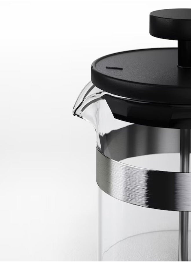UPPHETTA - Coffee tea maker glass stainless steel 1 l - Image 1