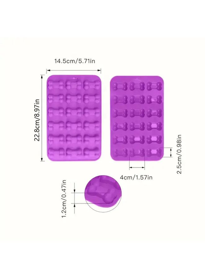 Silicone Bone And Paw Print Baking Set 2 In 1 Multipurpose Kitchen Tool - Image 4