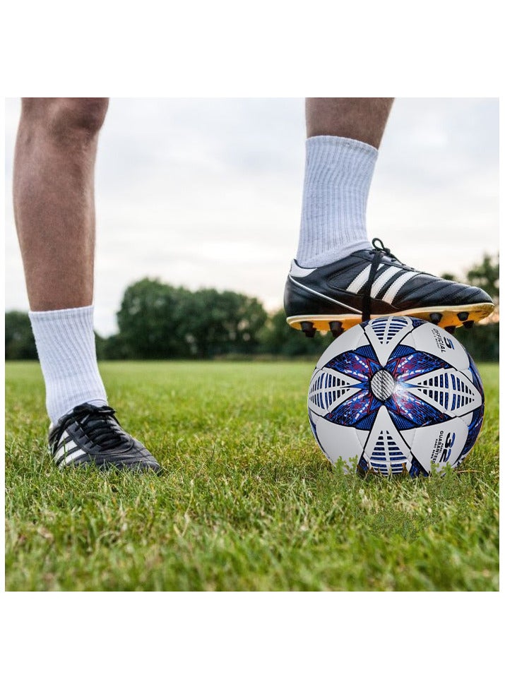 Spall Football Soccer Ball For Matches World Cup Best Indoor/Outdoor Water Proof Ball For Professionl Training And Match Men And Women Youth And Adult - Image 2