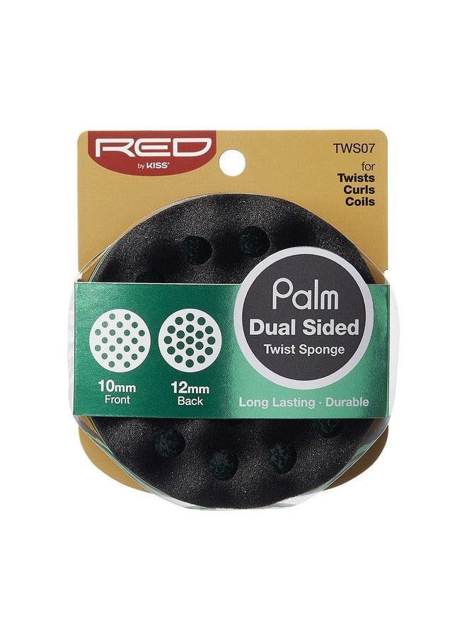 Red by Kiss Palm Dual Sided Twist Sponge Hair Brush  - Image 4
