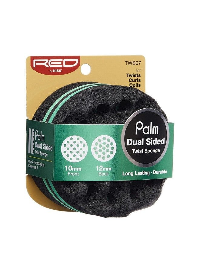 Red by Kiss Palm Dual Sided Twist Sponge Hair Brush  - Image 5