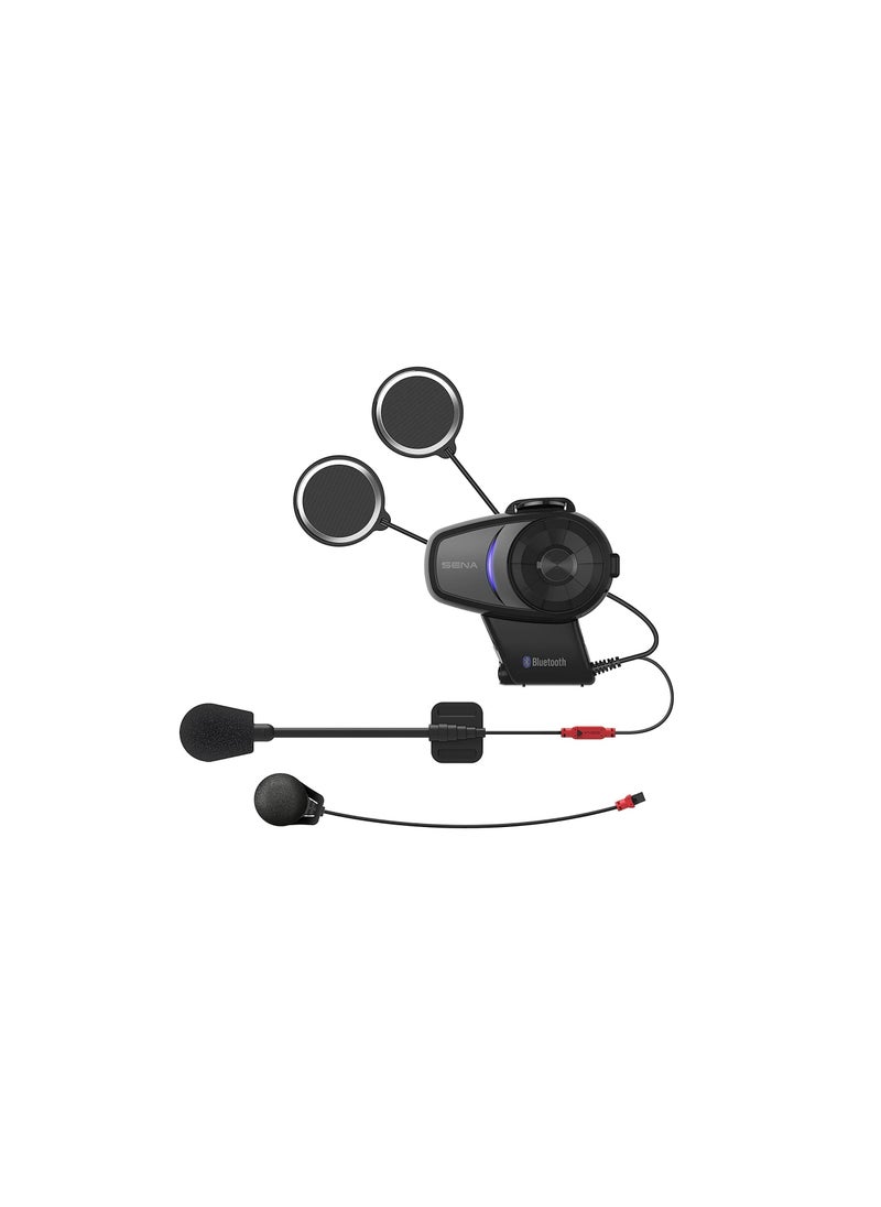 Sena - Sena 10S Motorcycle Bluetooth Headset Communication System, Dual Pack - Image 1