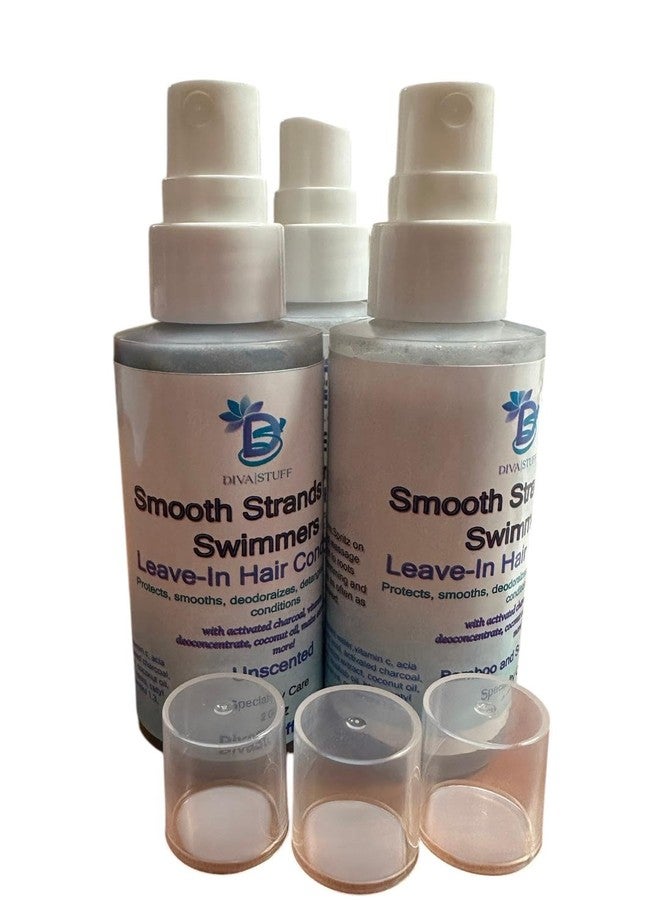 Diva Stuff Smooth Strands For Swimmers, Leave In Hair Conditioner That Protects, Smooths, Detangles and Repairs Hair, 3 Pack - Image 2