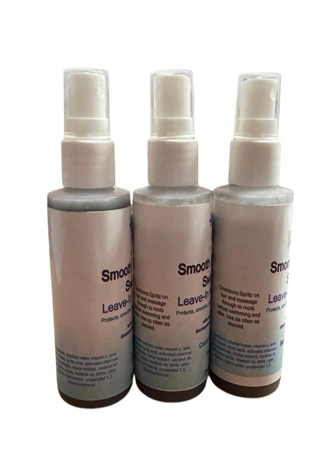 Diva Stuff Smooth Strands For Swimmers, Leave In Hair Conditioner That Protects, Smooths, Detangles and Repairs Hair, 3 Pack - Image 5