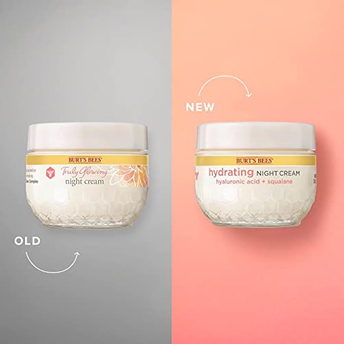 Burt's Bees Truly Glowing Night Cream Unisex 1.8 oz, White (I0115908) - Image 2