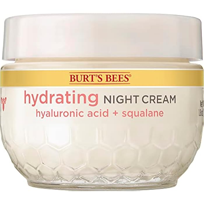 Burt's Bees Truly Glowing Night Cream Unisex 1.8 oz, White (I0115908) - Image 1