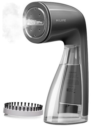 HiLIFE Steamer for Clothes, 1100W Clothes Steamer with Large 300ml Tank, Handheld Clothing Steamer, Fabric Wrinkle Remover, Portable & Compact Travel Size Garment Steamer ONLY FOR 120V (Grey) - pzsku/ZEECBA34BE2741E52C3B4Z/45/1747399523/9c33ac00-0c3e-4e46-a23a-bed44b02235a