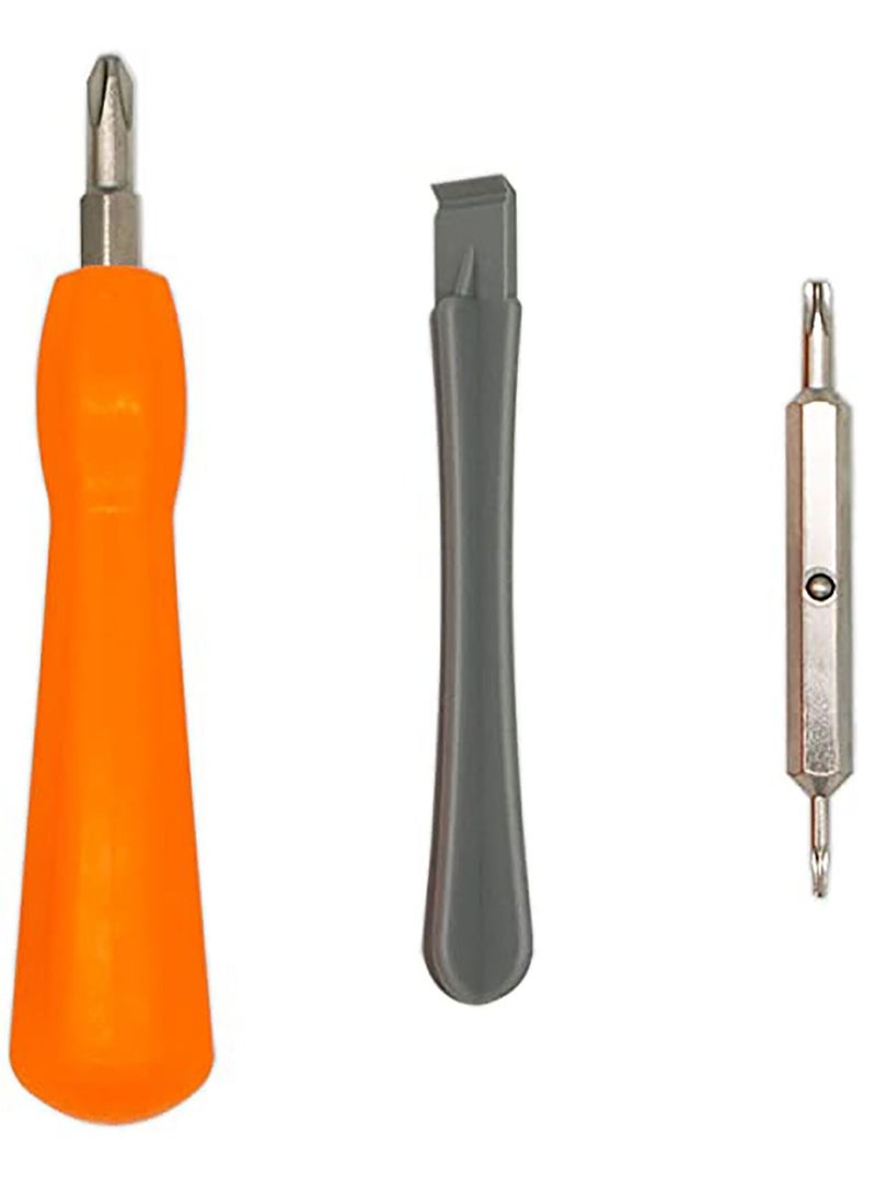 Y&D - Multi-Bit Screwdriver, 4-IN-1 Quick Change Interchangeable Screwdriver Sets - Combination Multi Bit Slotted Bits and Nut Driver - Image 1