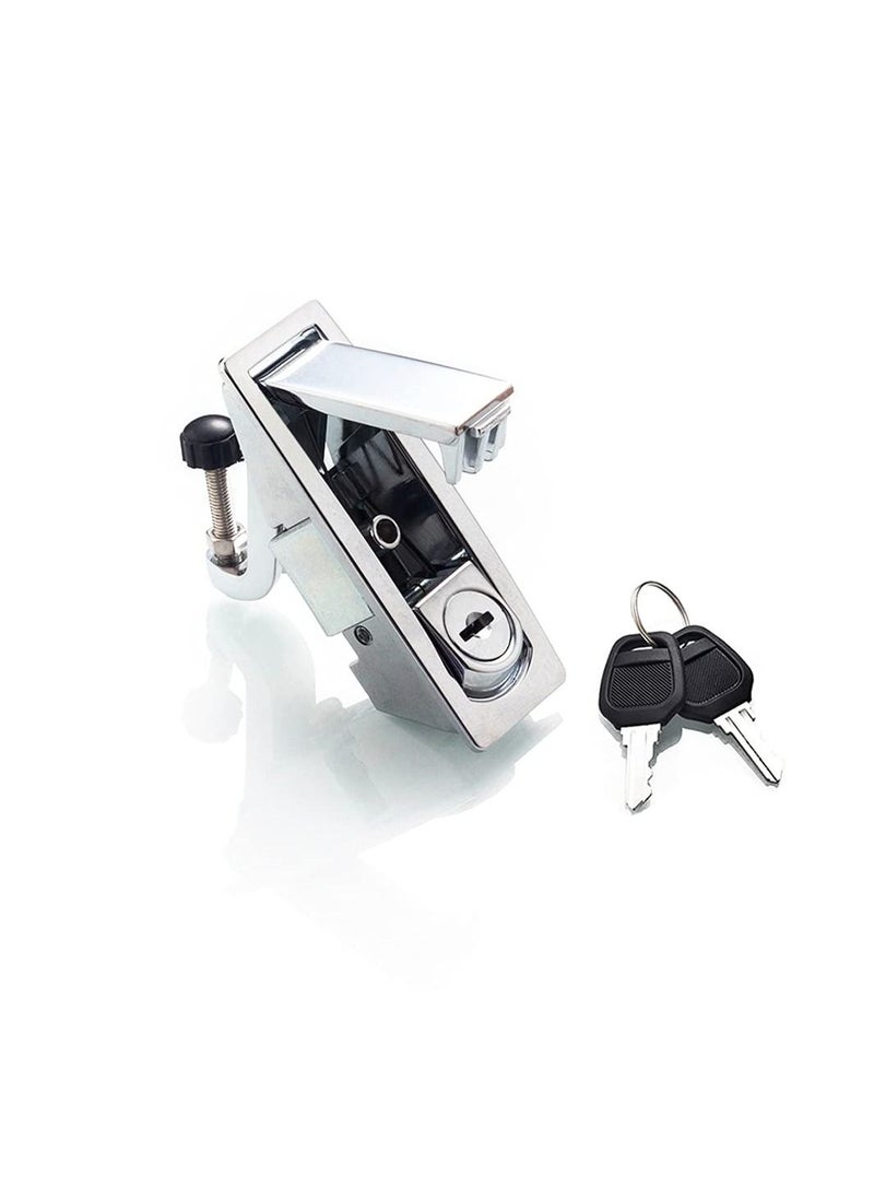 Y&D - Compression Latch Lock, 4PCS Trigger Zinc Alloy Adjustable Lever Hand Operated with Raised Trigger, Flush - Image 1