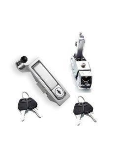 Y&D Compression Latch Lock, 4PCS Trigger Zinc Alloy Adjustable Lever Hand Operated with Raised Trigger, Flush  - Image 2