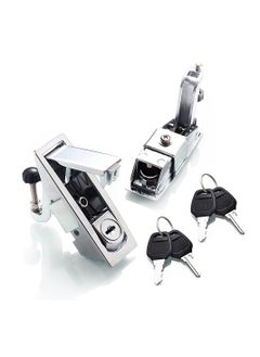 Y&D Compression Latch Lock, 4PCS Trigger Zinc Alloy Adjustable Lever Hand Operated with Raised Trigger, Flush  - Image 3