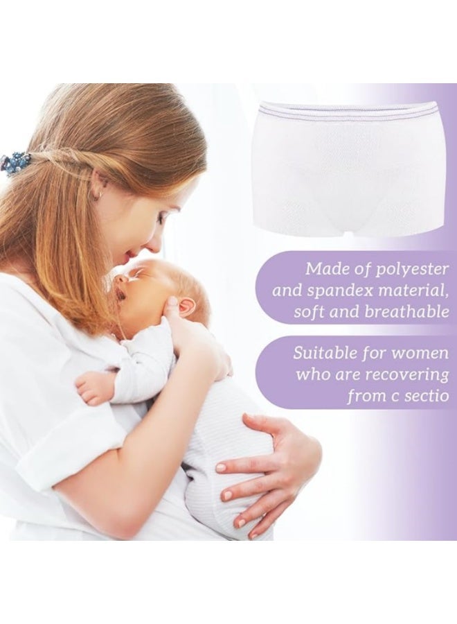 Toriseek Unstretched Disposable Postpartum Underwear Mesh Panties 10 Count Mesh Underwear Postpartum - Image 2