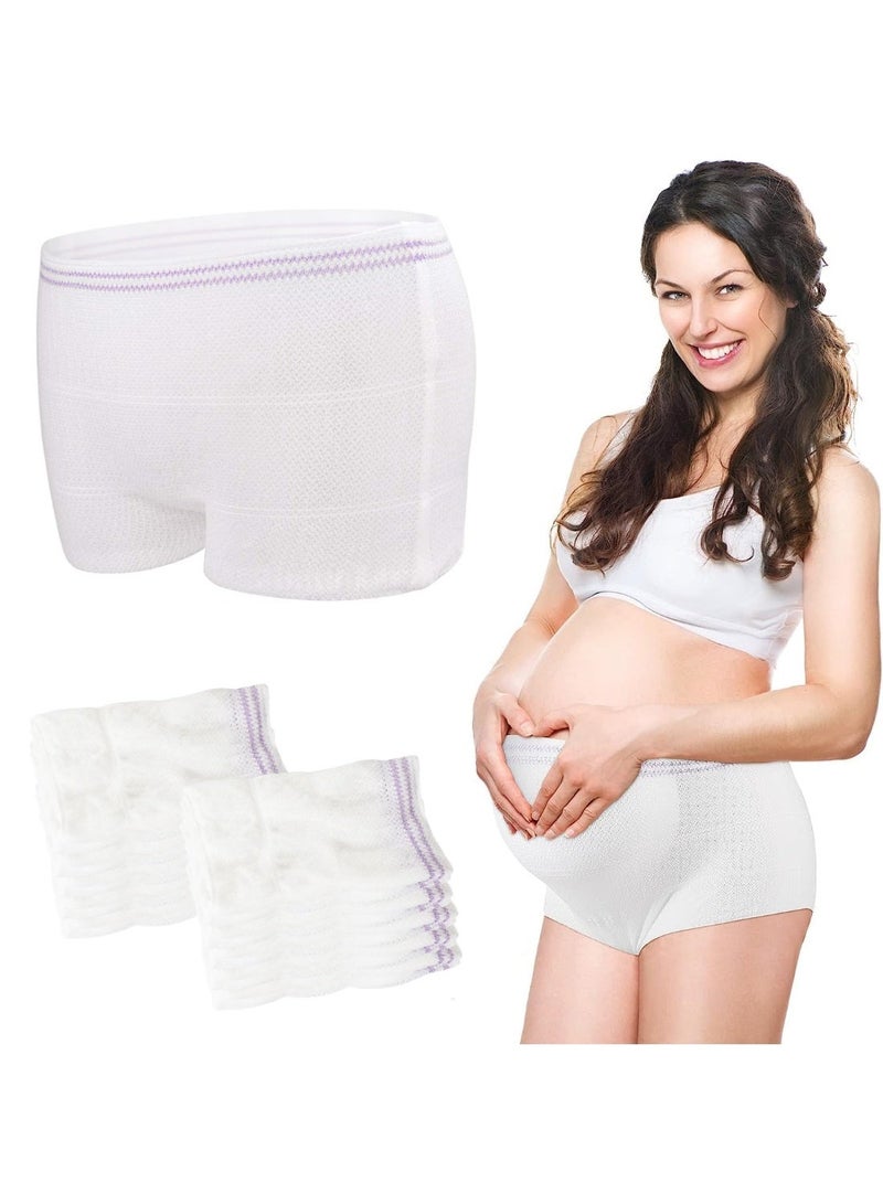 Toriseek Unstretched Disposable Postpartum Underwear Mesh Panties 10 Count Mesh Underwear Postpartum - Image 1