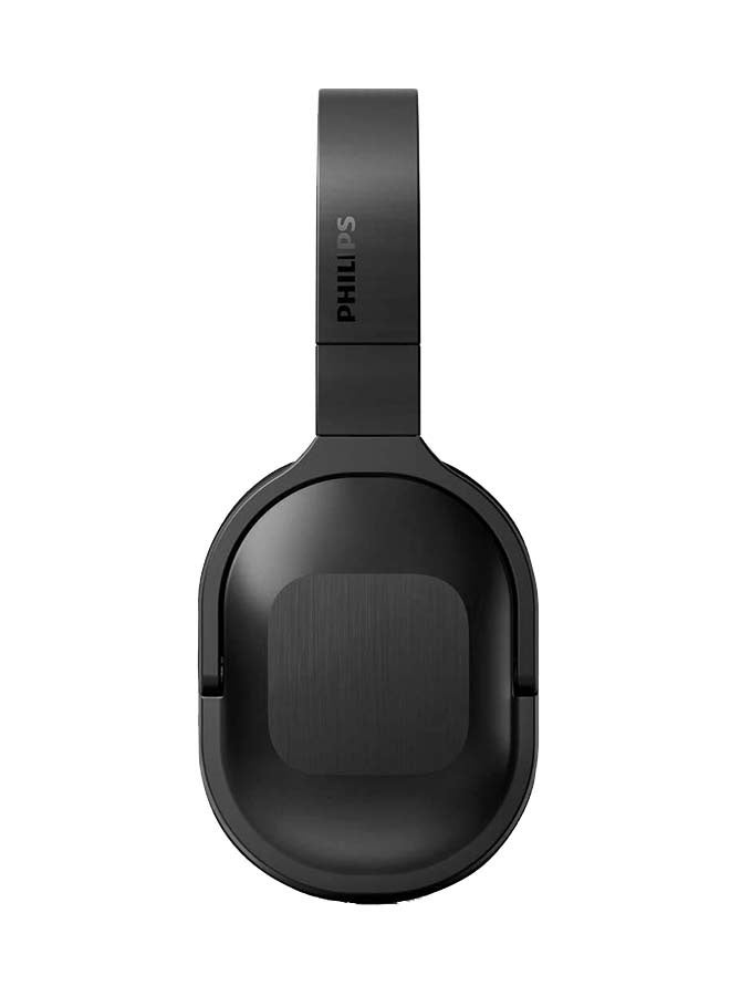 Slim & Lightweight Bluetooth Wireless Over Ear Headphones with Active Noise Cancellation, 30 Hrs Playtime & Multipoint Pairing with mic Black - Image 2