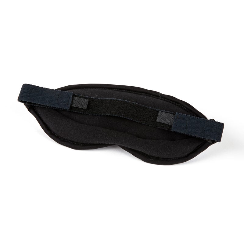 Dream Essentials® Natura Organic Cotton Sleep Mask (Midnight Black) Made in The USA - Image 2