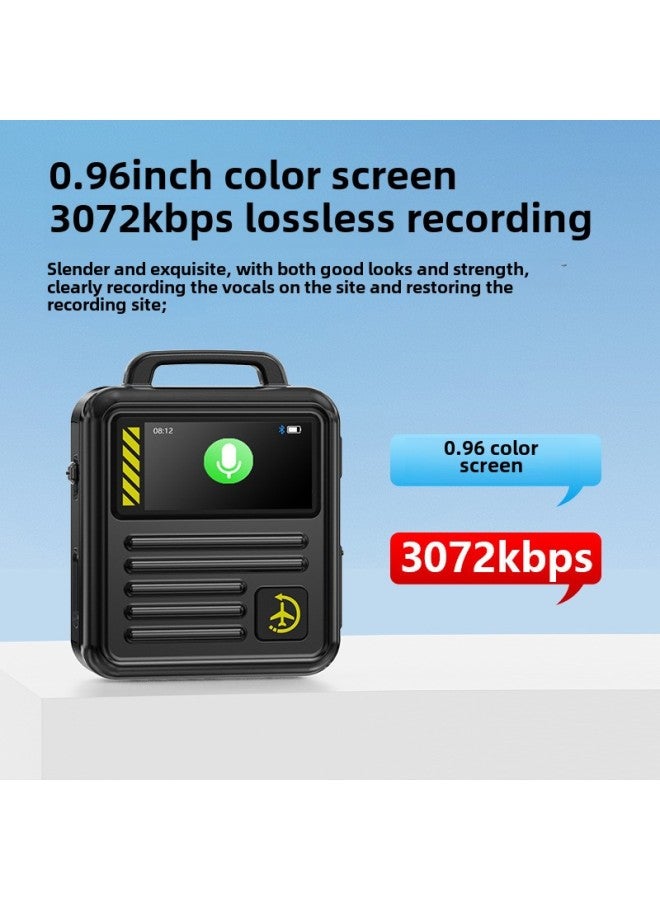 Small Portable Professional High-definition Long-distance Noise Reduction Large Capacity Retro Student Dedicated Voice To Text-Capacity:64g Mobile App Version Voice To Text - Image 4