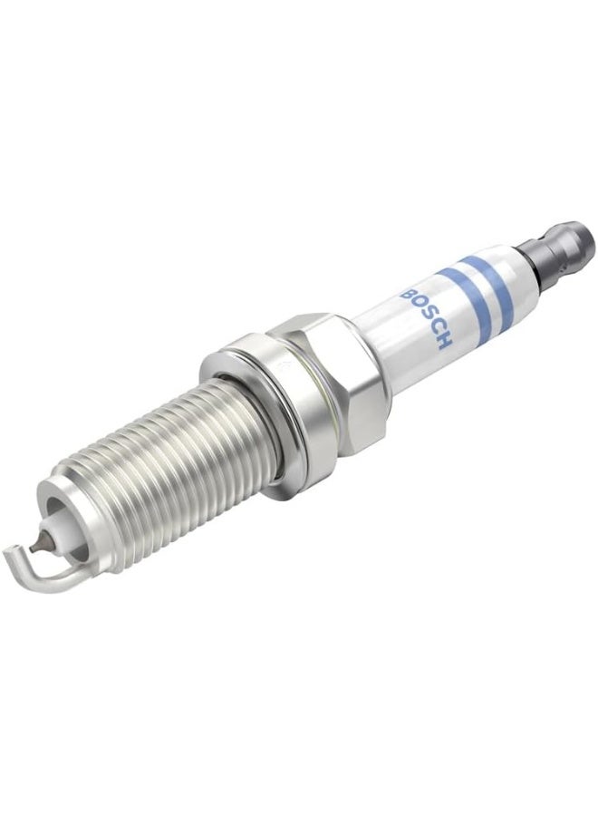 BOSCH FR7NPP332 Double Platinum Spark Plug - Up to 3X Longer Life for Select BMW 128i 323i 325i 325xi 328i 328xi 330i 330xi 525i 525xi 528i 528xi 530i 530xi X3 X5 Z4 xDrive and Saab 9-3 (Pack of 1) - Image 4
