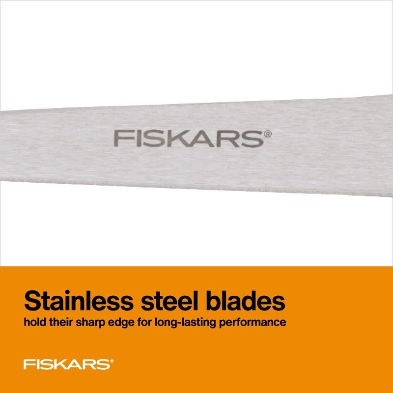 Fiskars All Purpose Scissors High Performance Cutting Stainless Steel Blades Ergonomic and Comfort Handles Perfect for Arts and Crafts and the Office Scissors for Office - Image 3