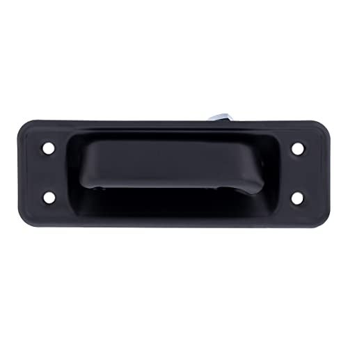 United Pacific 110956 Black Tailgate Handle Assembly for 196677 Ford Bronco 196472 Trucks Steel Construction OEM Style Easy Install ONE Unit - Image 1
