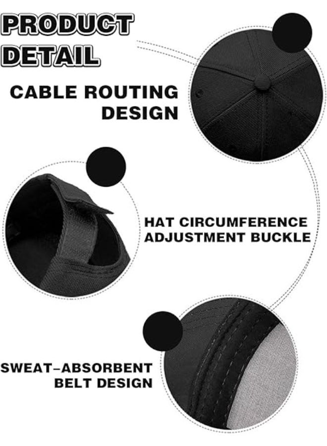 1PCS Men and Women Baseball Cap Plain Blank Adjustable Classic Baseball Hat Cap 100% Cotton Golf Dad Hat(Black) - Image 5