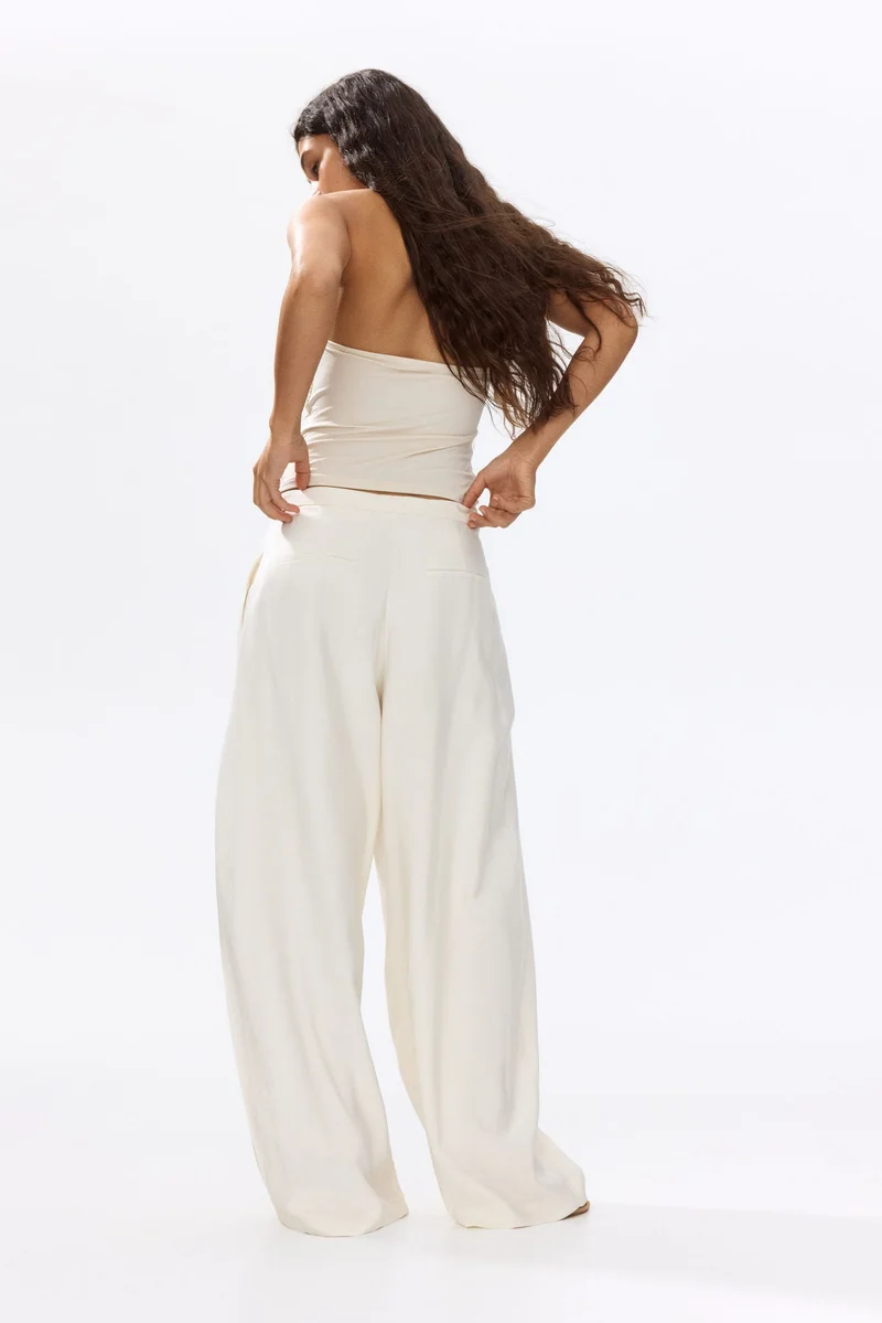 H&M  Wrap-detail balloon trousers for Women | Best Price UAE