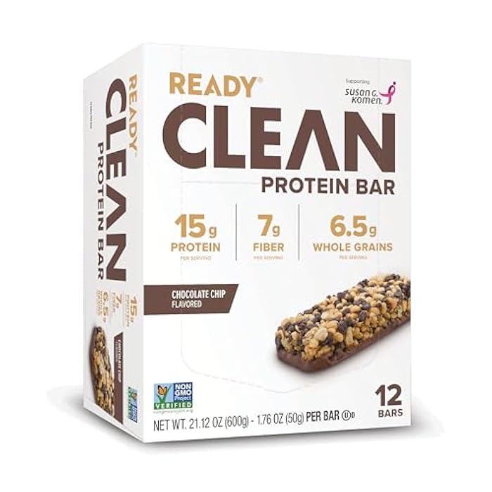 Ready Clean Protein Bar Chocolate Chip - Image 1