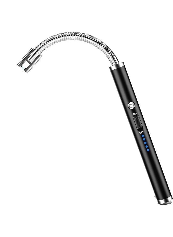 PURCHASE PLUSE PURCHASE PLUSE 2 Gas Saver Rings 1 Lighter Silver Gas Saver Ring for Gas Stoves Cooktops EnergySaving Burner Flame Control Heat Distribution Rechargeable USB Electronic Lighter  - Image 4