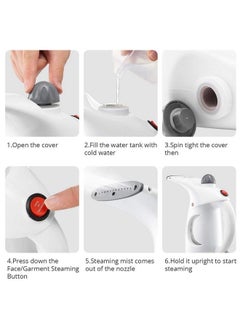Hemiza Rz608 Steam Vaporizer 1 Base Unit 1 Vaporizer Attachment 1 Nozzle Steamer Attachment 1 Steam Booster (Multicolour)  - Image 4