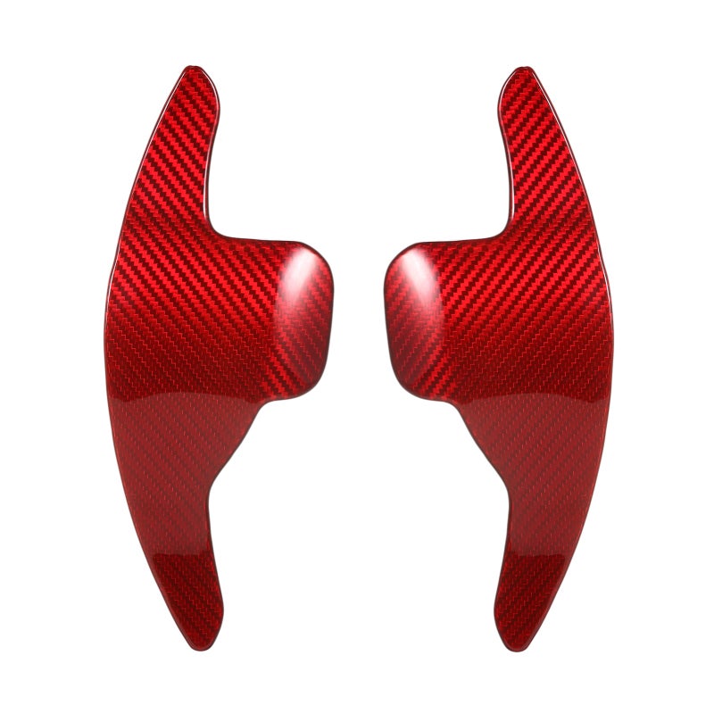 Carbon Fiber Steering Wheel Paddle Shifter Extension Cover Replacement for BMW 2 3 4 5 6 7 Series X1 X4 Z4
