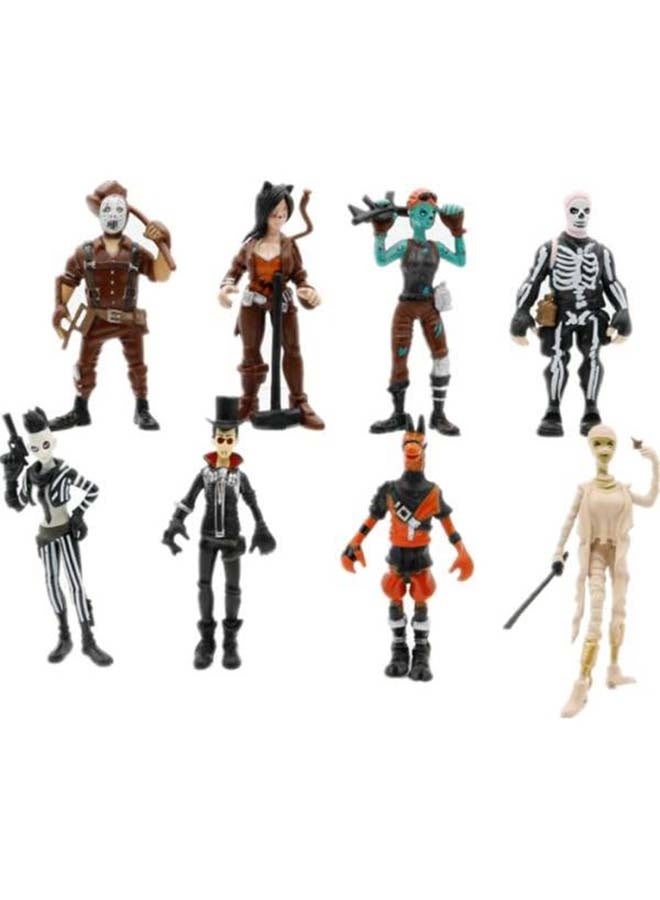 8-Piece Fortnite Anime Character Action Figure Set - 3.2 Inch (8.1cm) Detailed PVC Collectibles, Fortnite Anime Figures for Kids & Fans, Perfect for Imaginative Play, Display & Gifting ﻿ - Image 1