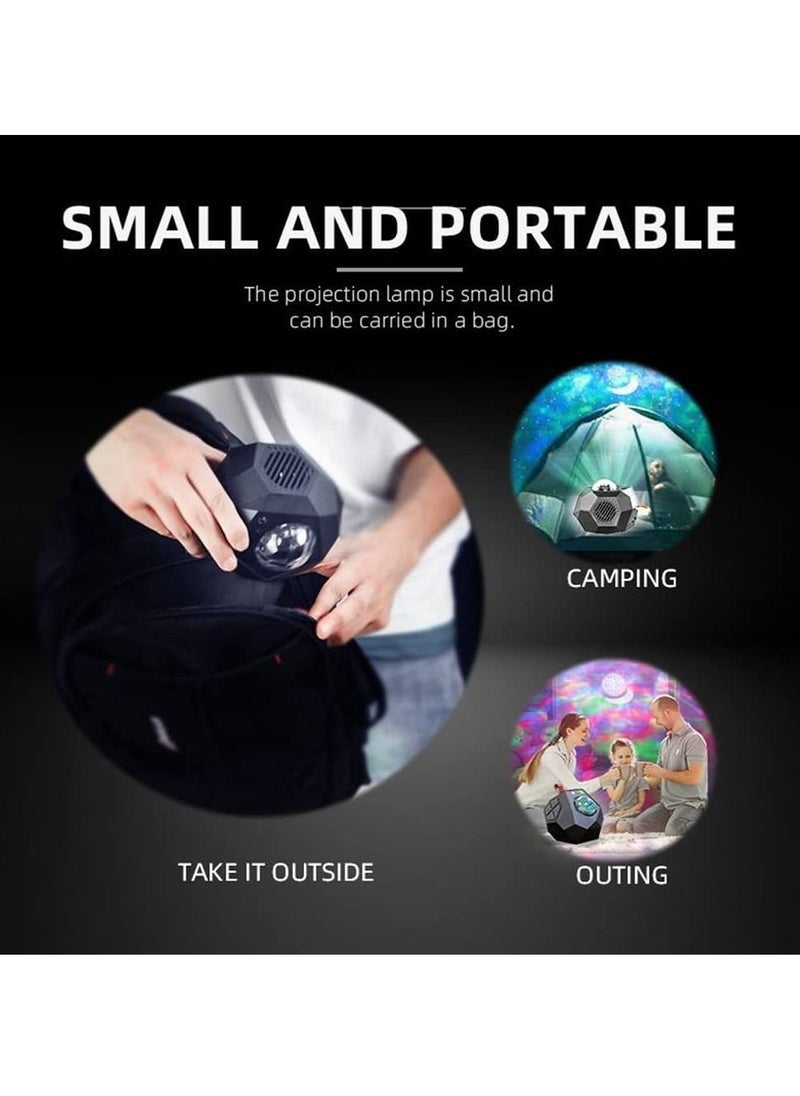 Equantu - SQ959 Bluetooth Projection Quran Speaker Smart Star Starry Galaxy Muslim Night Light Led Projector Quran Player - Image 1