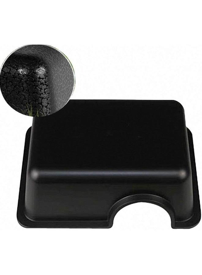 NomoyPet صندوق إخفاء الزواحف البلاستيكي الأسود، ثعبان إخفاء كهف الزواحف لثعابين السحلية الفهد أبو بريص والكرة بيثون B&K - Image 1