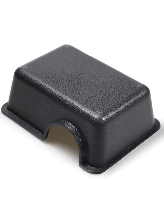 NomoyPet صندوق إخفاء الزواحف البلاستيكي الأسود، ثعبان إخفاء كهف الزواحف لثعابين السحلية الفهد أبو بريص والكرة بيثون B&K - Image 2