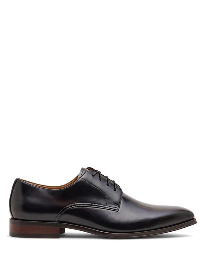 Steve Madden Parscal Black Men's Lace-Up Formal Shoes