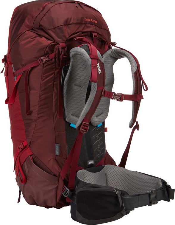 THULE Guidepost 65 L Claret Red Women's Backpack  - Image 2