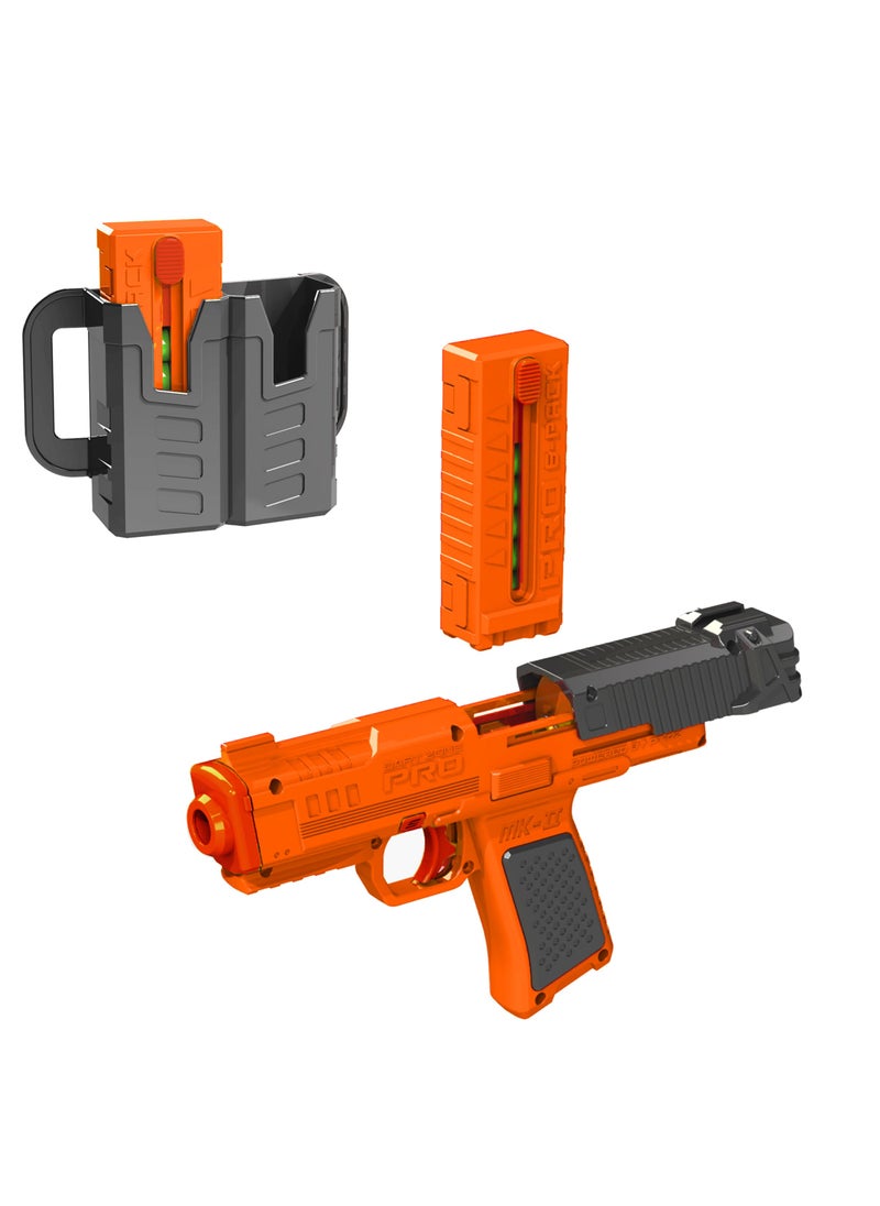Dart Zone DART ZONE Pro-Series MK-2 120 FPS Foam Blaster for Adults, Teens - Soft Bullet Blaster Ages 14+ with 18 Half Length Darts, 2 Mags & Holsters – Toy Pistol Blaster 120 ft Range  - Image 5