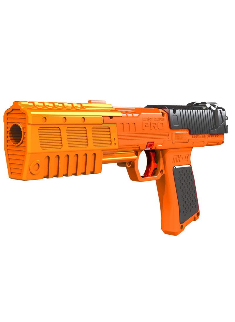 Dart Zone DART ZONE Pro-Series MK-2 120 FPS Foam Blaster for Adults, Teens - Soft Bullet Blaster Ages 14+ with 18 Half Length Darts, 2 Mags & Holsters – Toy Pistol Blaster 120 ft Range  - Image 1