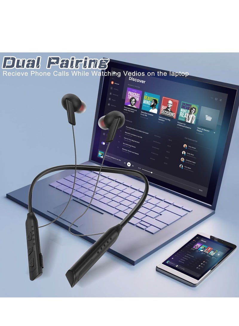 GULFLINK Wireless Neckband Earphone 130mah Black - Image 3