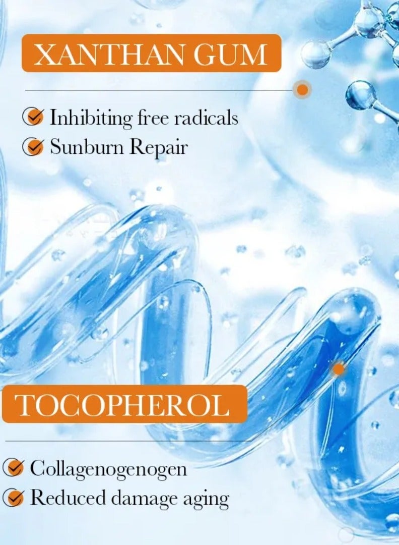 SADOER 220 جرام لوشن واقي من الشمس حماية قوية من الشمس لوشن مرطب للجسم واقي من الشمس SPF 90 كريم واقي من الشمس مضاد للشيخوخة مقاوم للماء ومرطب واقي من الشمس حماية منعشة غليسرين واقي من الشمس للوجه والجسم - Image 4