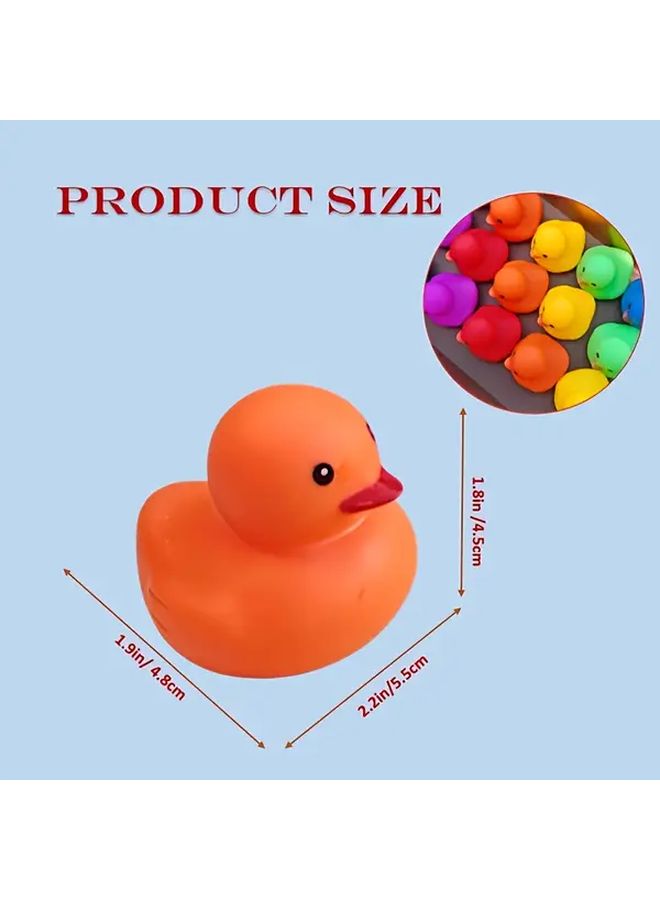 30 Rainbow Duck Car Ornaments Dashboard Decor Cruise Hide N Seek Kindness Gift - Image 4