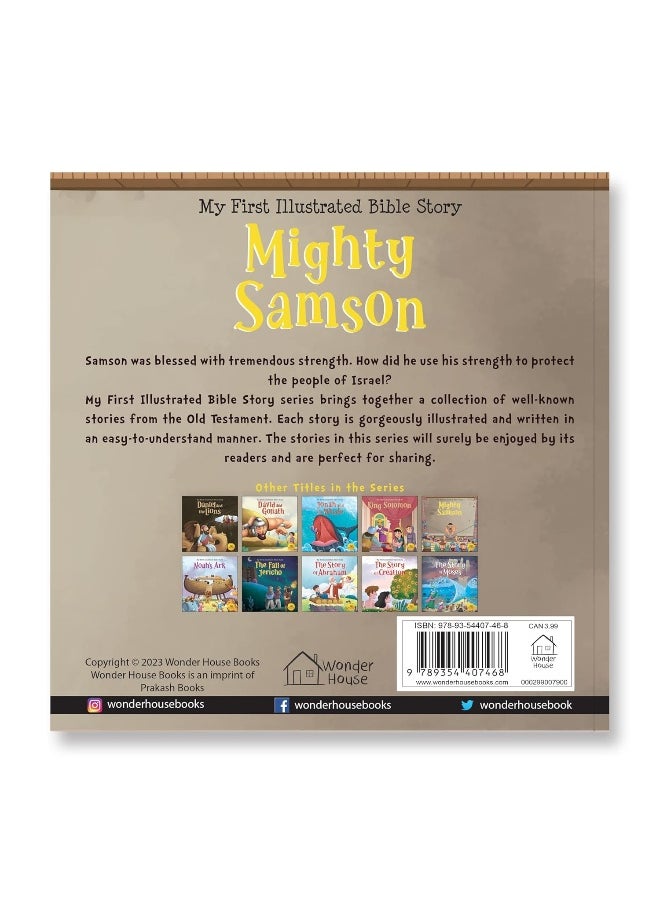 My First Illustrated Bible Story: Mighty Samson  - Image 4