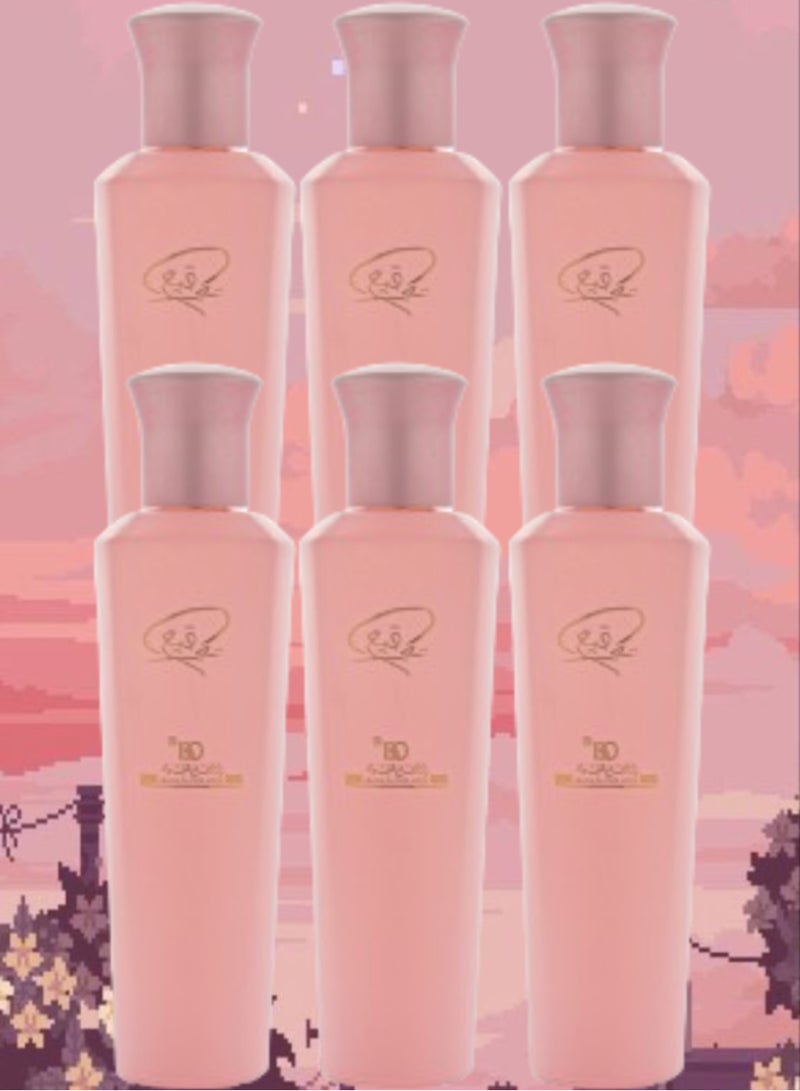 بانافع 6 قطع عطر بينك طوقي 100 مل - Image 1