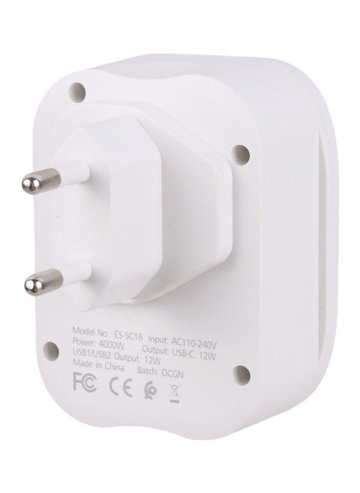 Earldom Fast Charging  Charger – 3A USB-C Cable, Durable and High-Speed Data Transfer, Compatible with Phones, Tablets, Laptops, and More, USB-C to USB-A, 1 Meter Length - Image 3