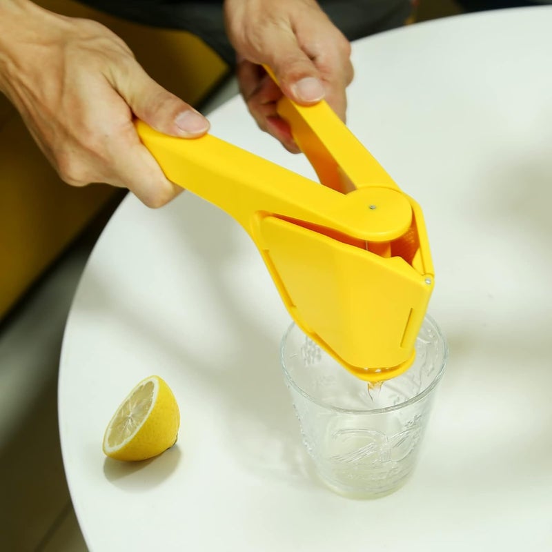 Omninmo Lemon Squeezer Lime or Lemon Manual Squeezer Handheld Lemon Juicer Squeezer Easy to Use Citrus Juicer with Leverage to Reduce Effort - Image 2