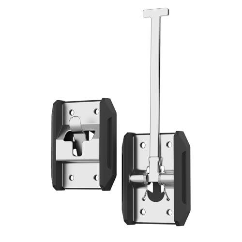 RVGUARD 6 RV Door Holder Stainless Steel Bar HeavyDuty TStyle Door Catch for RV Camper Motorhome Trailer Van Doors - Image 1